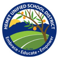 Hemet Unified School District logo